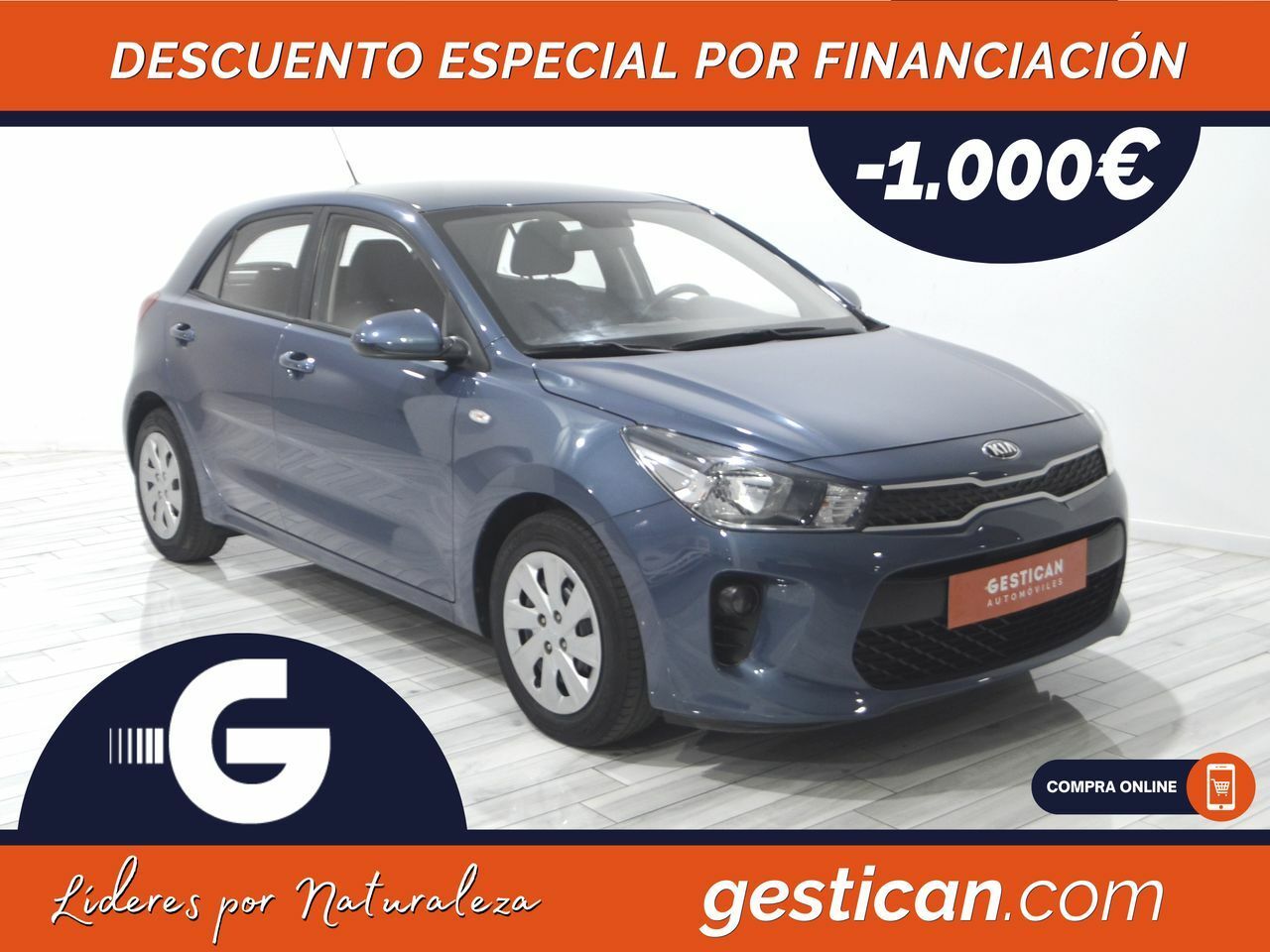 Kia Rio 1.2 CVVT 62kW (84CV) Business G6002  - Foto 1