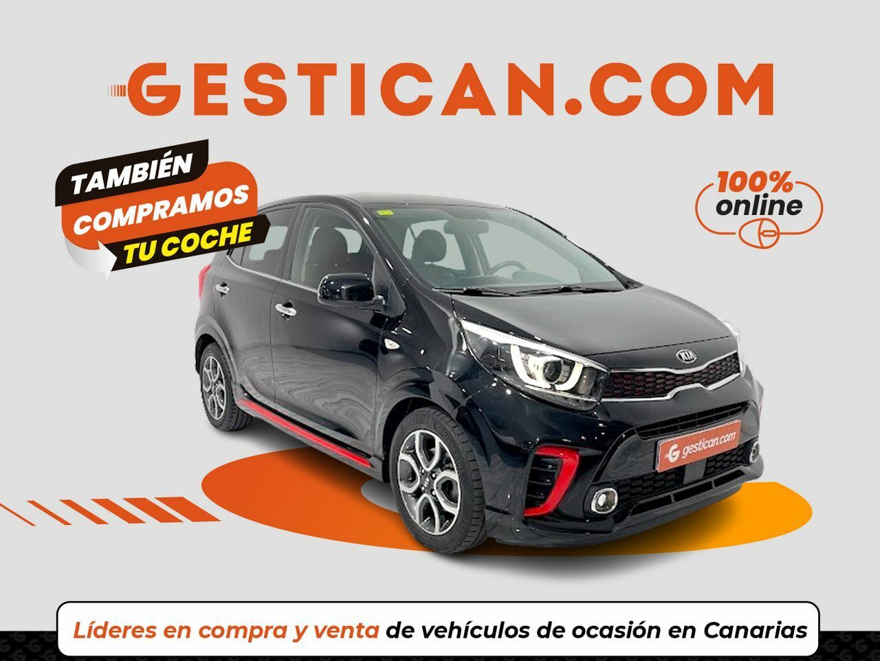 Kia Picanto 1.2 CVVT 62kW (84CV) GT Line G6985  - Foto 1