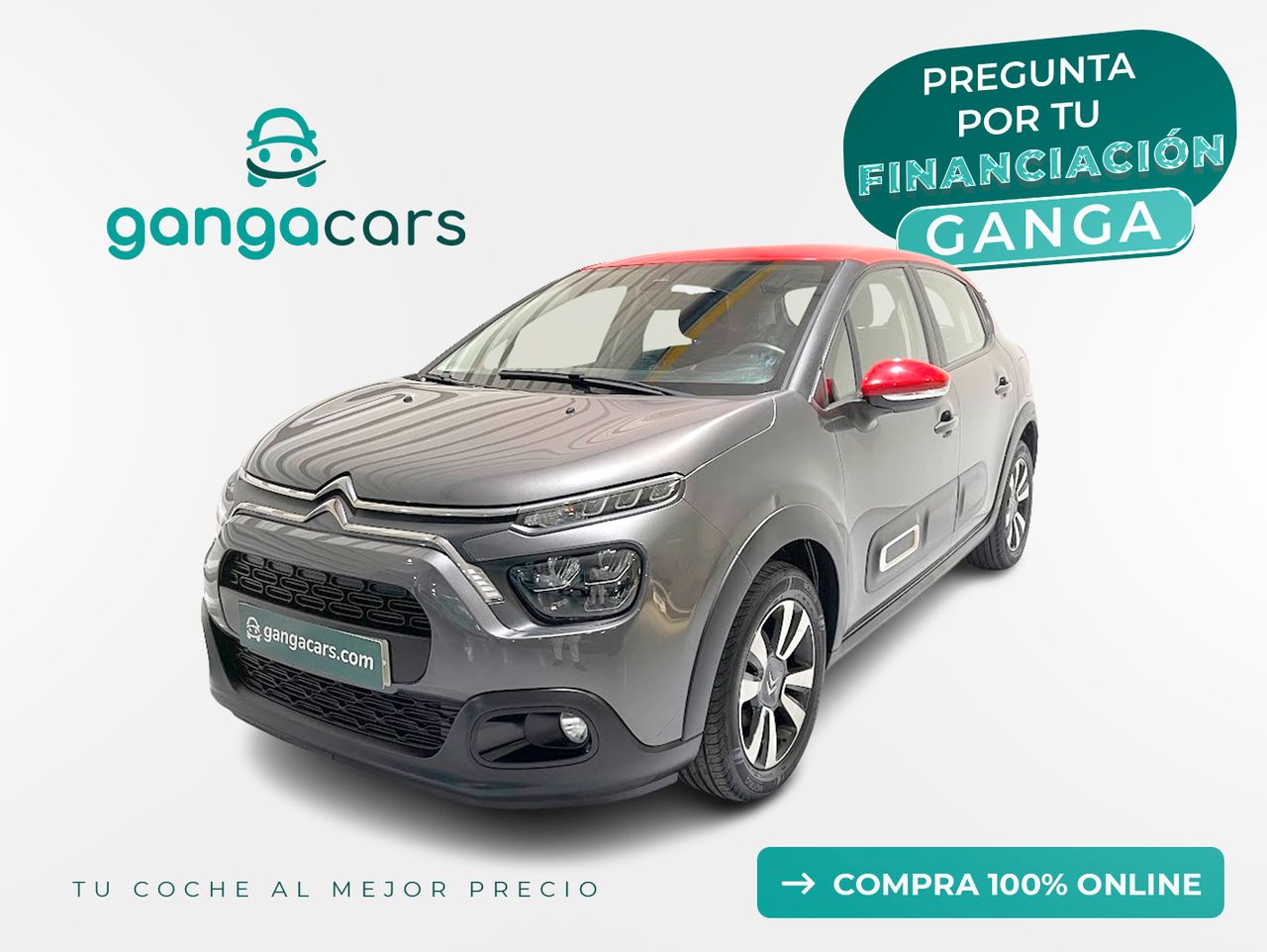 Citroën C3 PureTech 60KW (83CV) Feel Pack GC2951  - Foto 1