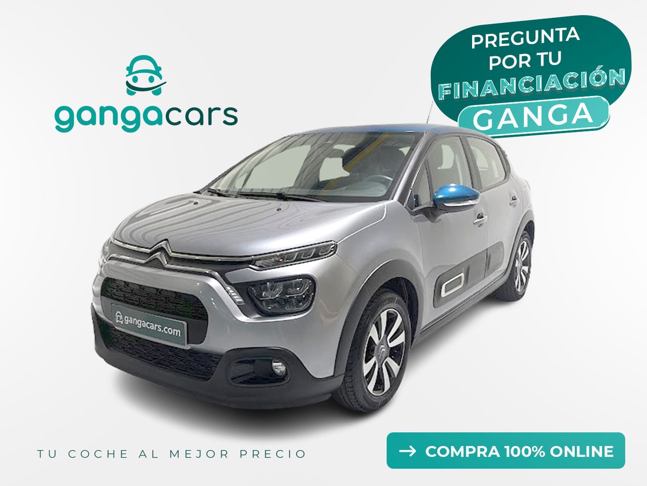 Citroën C3 PureTech 60KW (83CV) Feel Pack G2989  - Foto 1