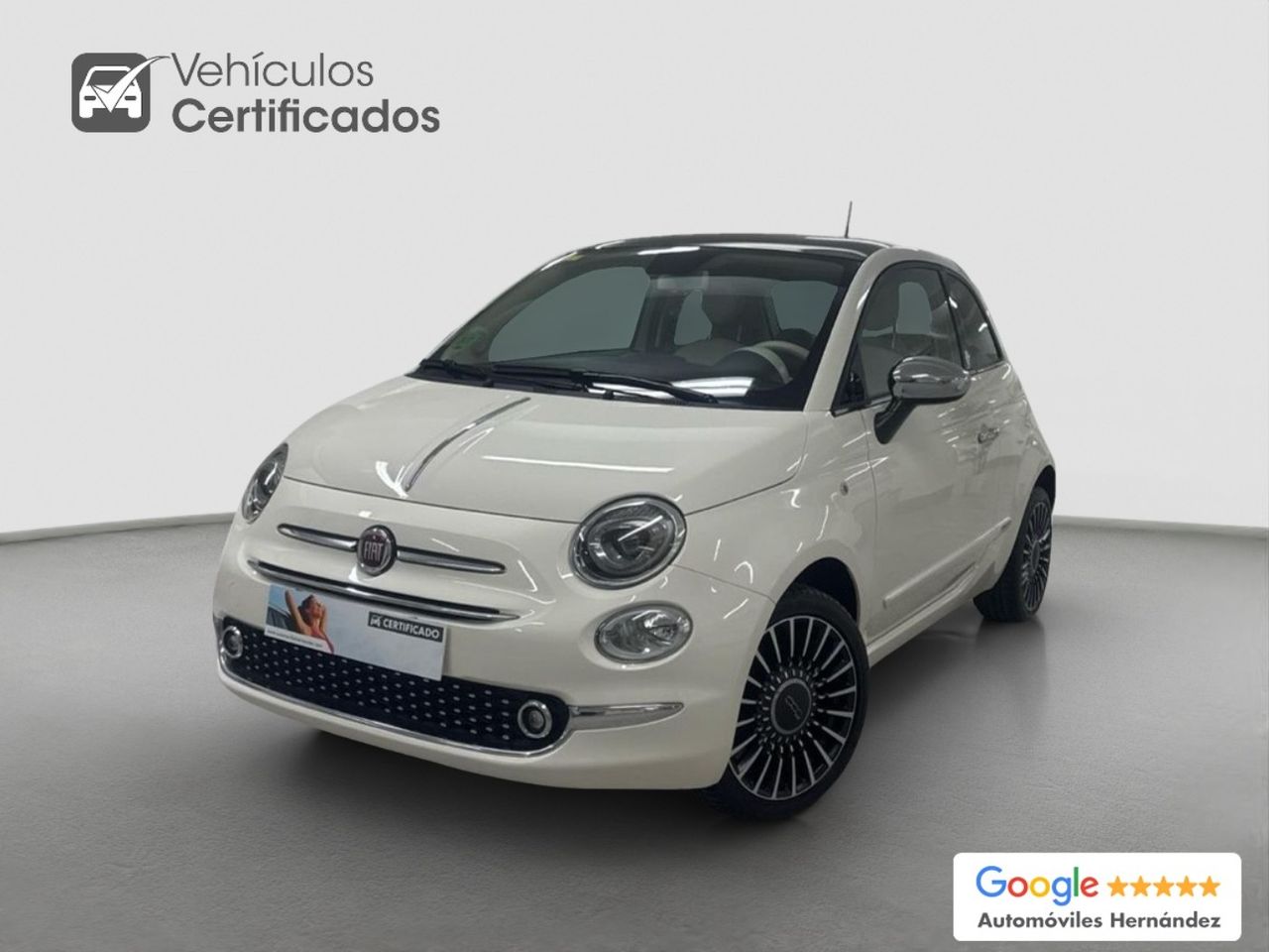 Fiat 500 Mirror 1.2i Gasolina 70 c.v / TECHO SOLAR   - Foto 1