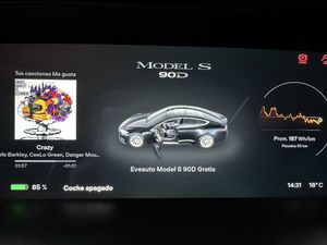 Tesla Model S 90D Free charge SC01 24700e neto - Foto 14