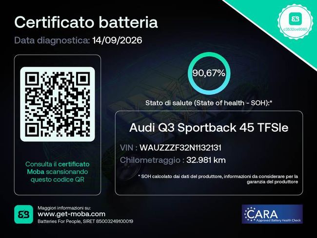 Audi Q3 Sportback 45 TFSI E S TRONIC S LINE 245CV  - Foto 4