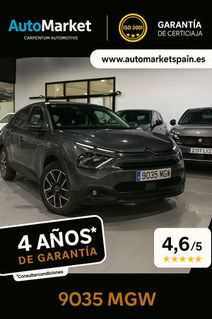 Citroën C4 PURETECH 130 S&S 6V YOU GRIS PLATINO (METALIZADO)	TELA MEANWHILE NEGRO  - Foto 2