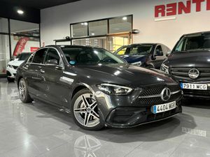 Mercedes Clase C C 200 D AMG Line Premium Plus GRIS GRAFITO (METALIZADO  - Foto 2