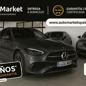 Mercedes Clase C C 200 D AMG Line Premium Plus GRIS GRAFITO (METALIZADO  - Foto 3