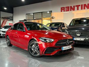Mercedes Clase C C 200 D AMG Line Premium Plus ROJO PATAGONIA METALIZADO (DESIGNO  - Foto 4