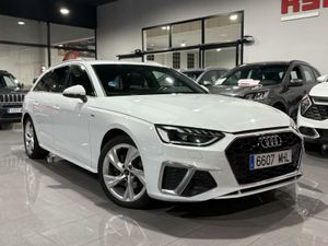 Audi A4 AVANT S LINE 35 TFSI 110KW S TRONIC BLANCO GLACIAR (METALIZADO  - Foto 3