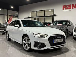 Audi A4 AVANT S LINE 35 TFSI 110KW S TRONIC BLANCO GLACIAR (METALIZADO  - Foto 2