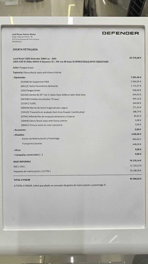 Land-Rover Defender 90 3.0D 250CV X-Dynamic SE   - Foto 9