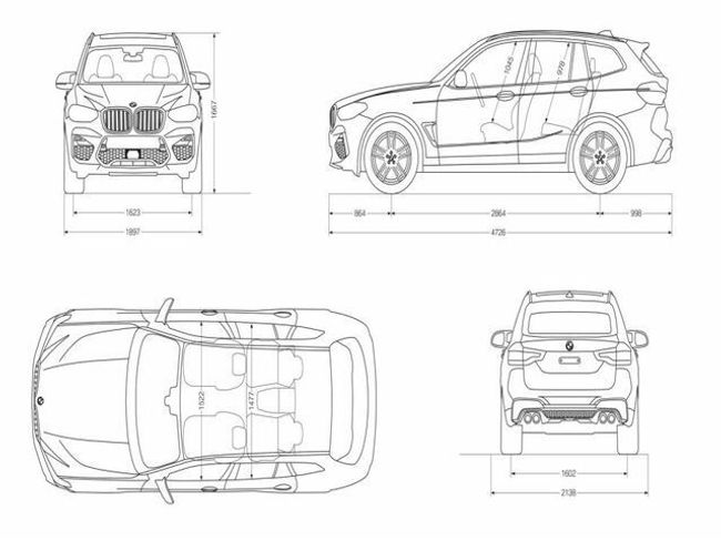 BMW X3 X3 M 353 kW (480 CV)