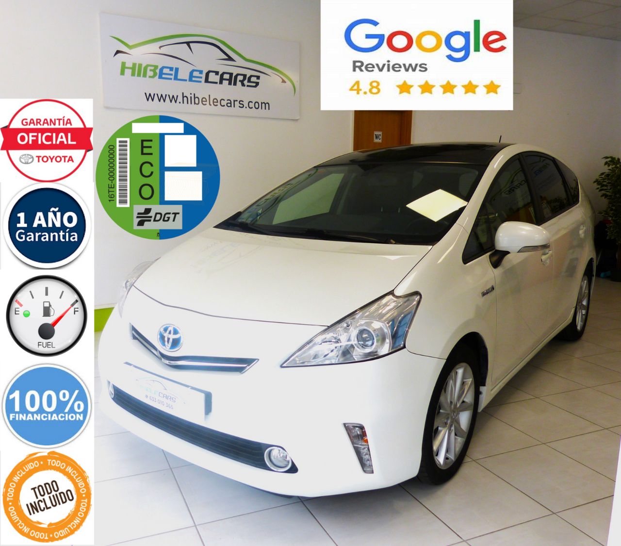 Toyota Prius  7 plazas PLUS ADVANCE  - Foto 1