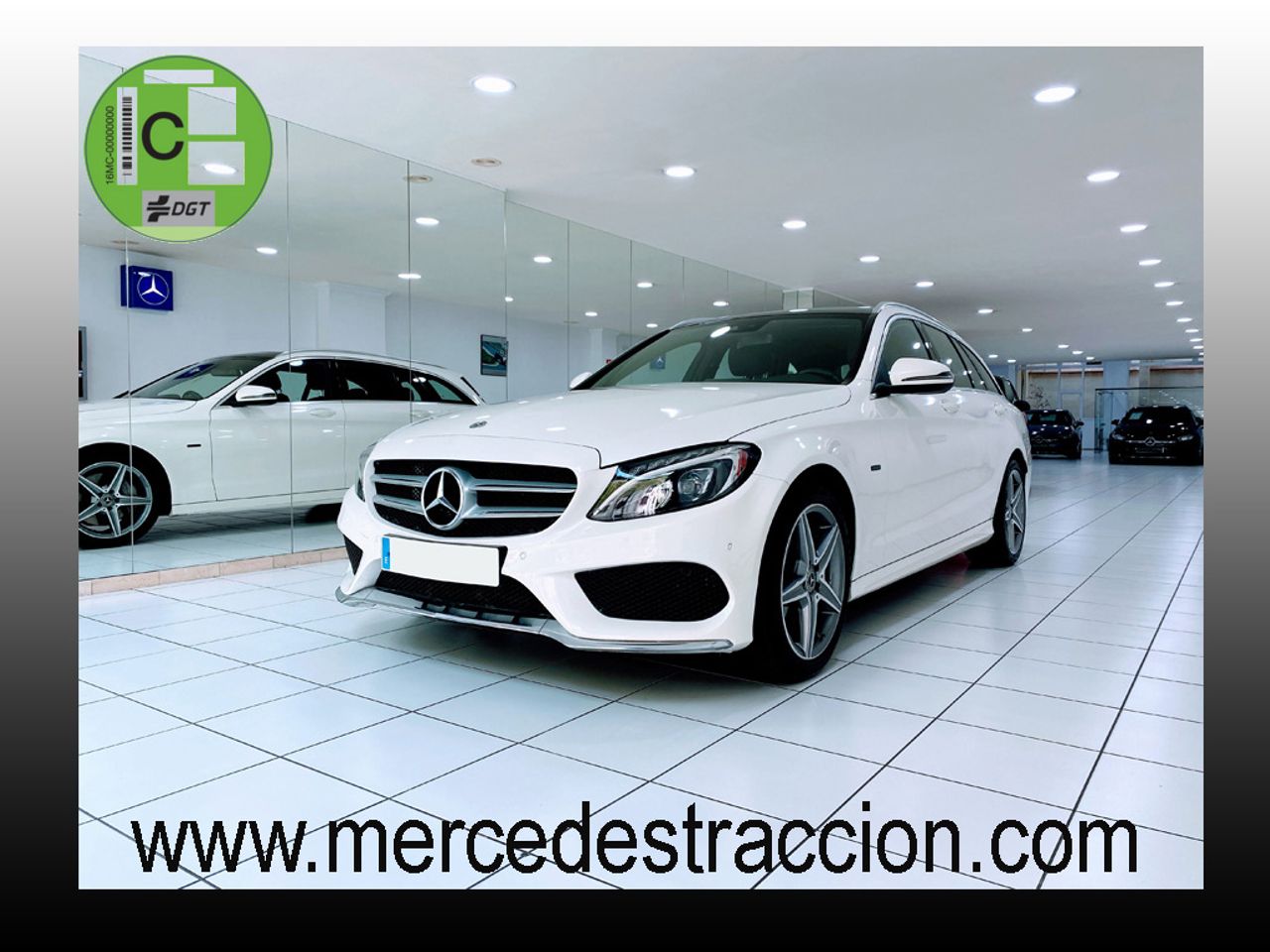 Mercedes Clase C 220 d Estate/Paquete AMG/Cuero   - Foto 1