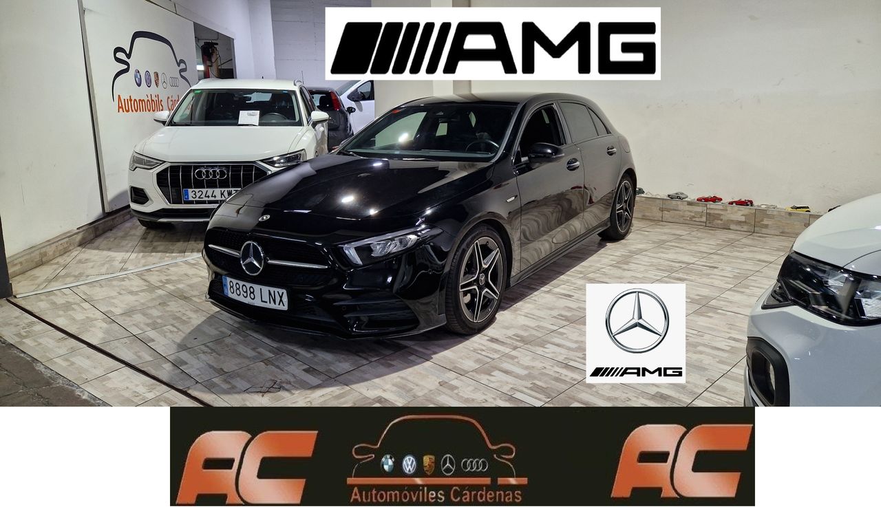 Mercedes Clase A 180D PACK AMG Paquete Night-CUERO-CÁMARA T - Foto 1