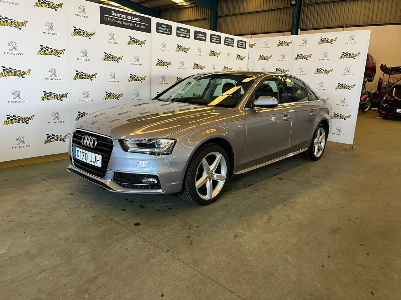 Audi A4 2.0 TDI 150CV S line edition SE PUEDE VER Y PROBAR EN SENRA SPORT (PEUGEOT) DUMBRIA - Foto 1