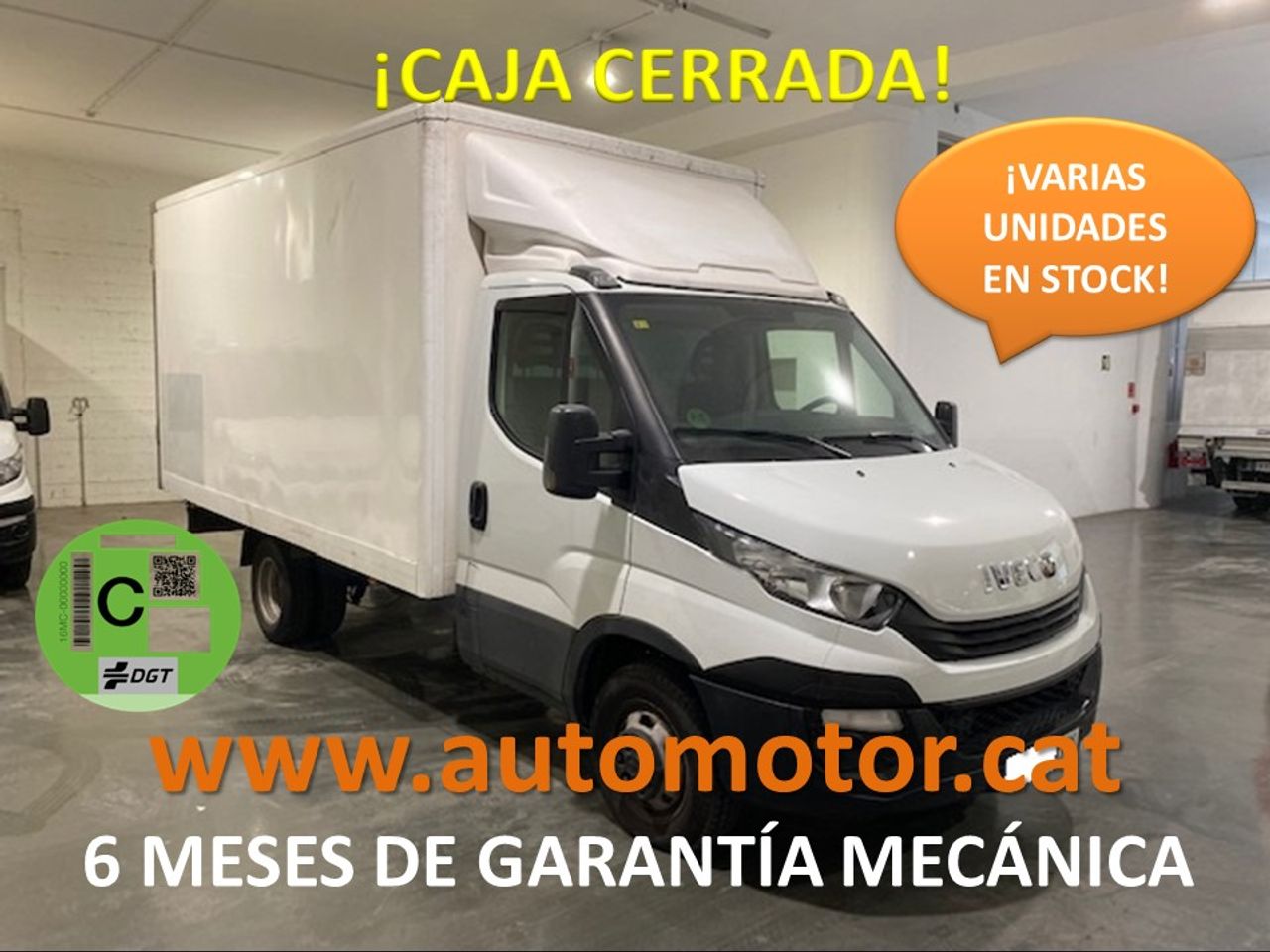 Iveco Daily Chasis Cabina 35C16 3750 160cv - GARANTIA MECANICA  - Foto 1