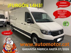 Volkswagen Crafter 35 Furgon BL TA L4H3 2.0TDI 103kW 140CV - GARANTIA FÁBRICA 07/2026 - Foto 2