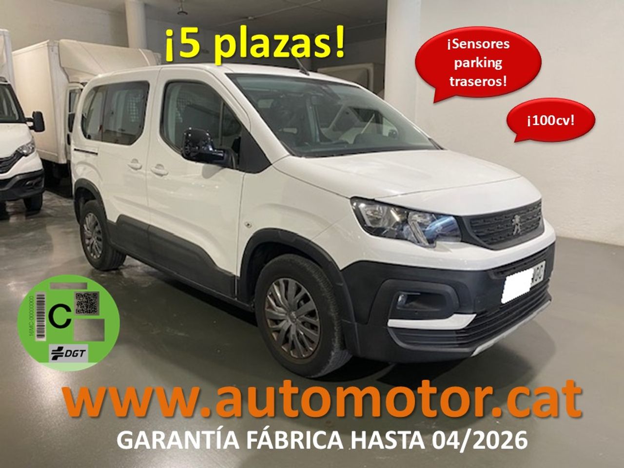 Peugeot Rifter Active Pack Business BlueHDI 100cv - GARANTIA MECANICA - Foto 1