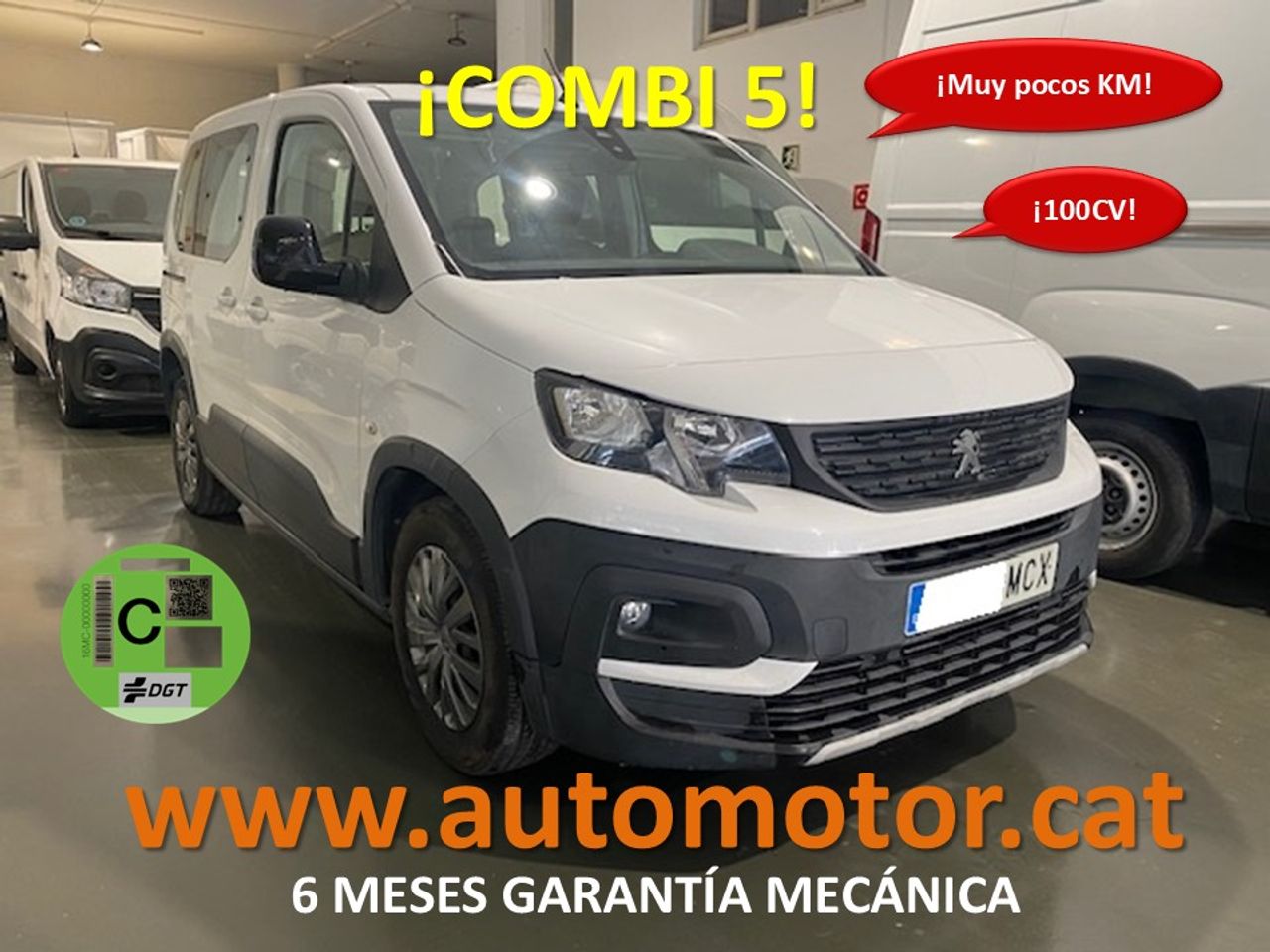 Peugeot Rifter Access Standard BlueHDI 73KW 100 cv - GARANTIA MECANICA - Foto 1