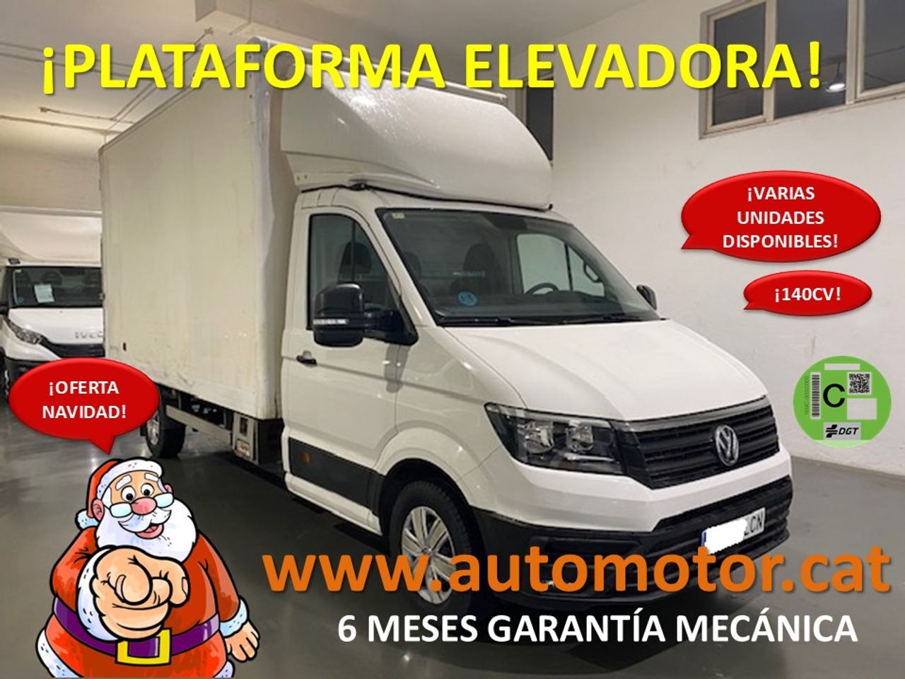 Volkswagen Crafter Crafter Ch. Cb. 2.0TDI SCR RWD 35 BL L4 103kW - GARANTIA MECANICA - Foto 1