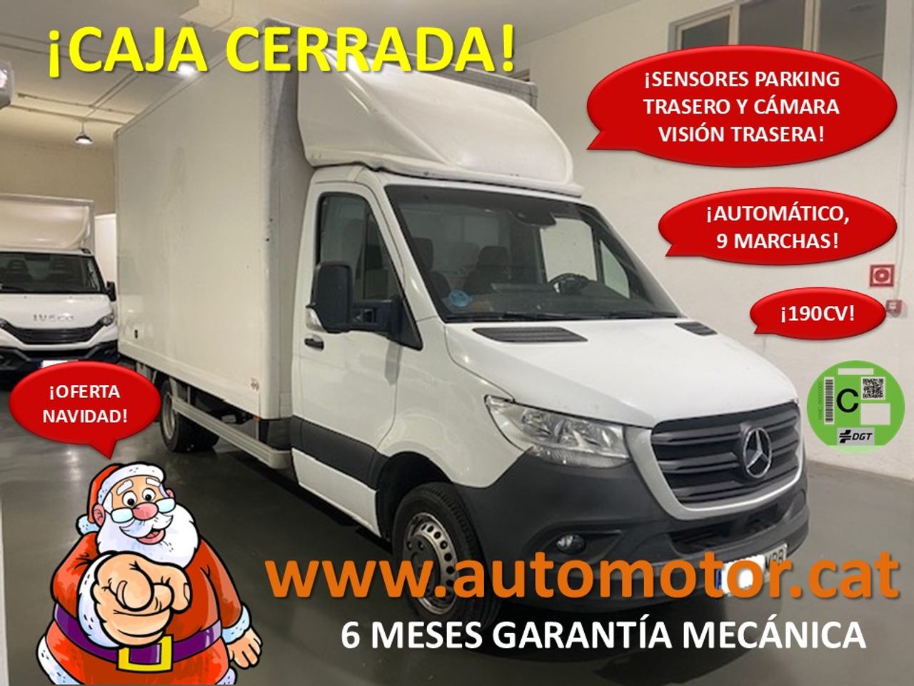 Mercedes Sprinter 519 CDI LARGO Caja Cerrada 190cv - GARANTIA MECANICA - Foto 1