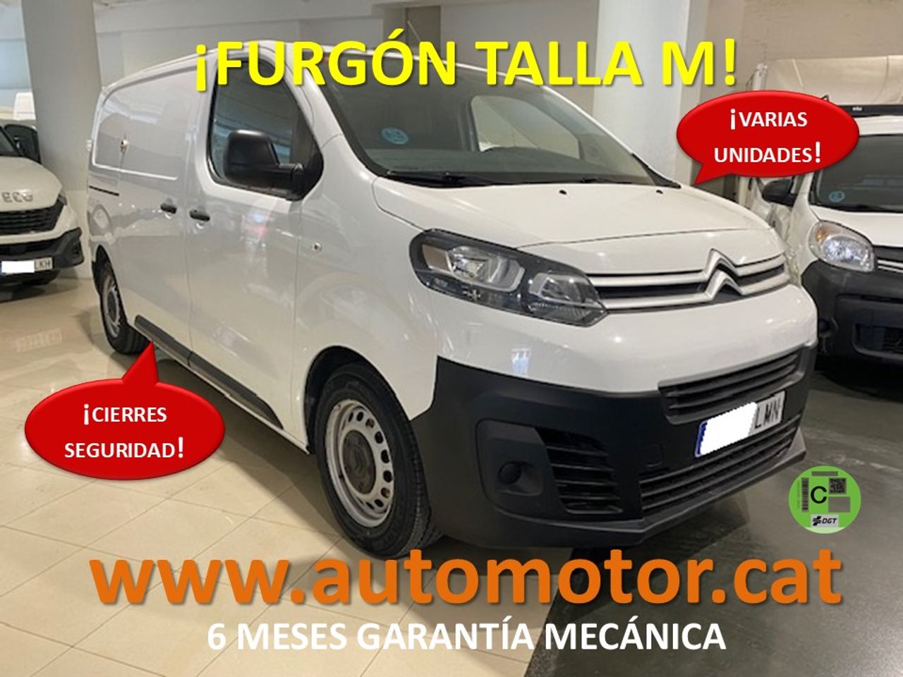 Citroën Jumpy Talla M BlueHDi 120 SS 6v Control - GARANTIA MECANICA - Foto 1