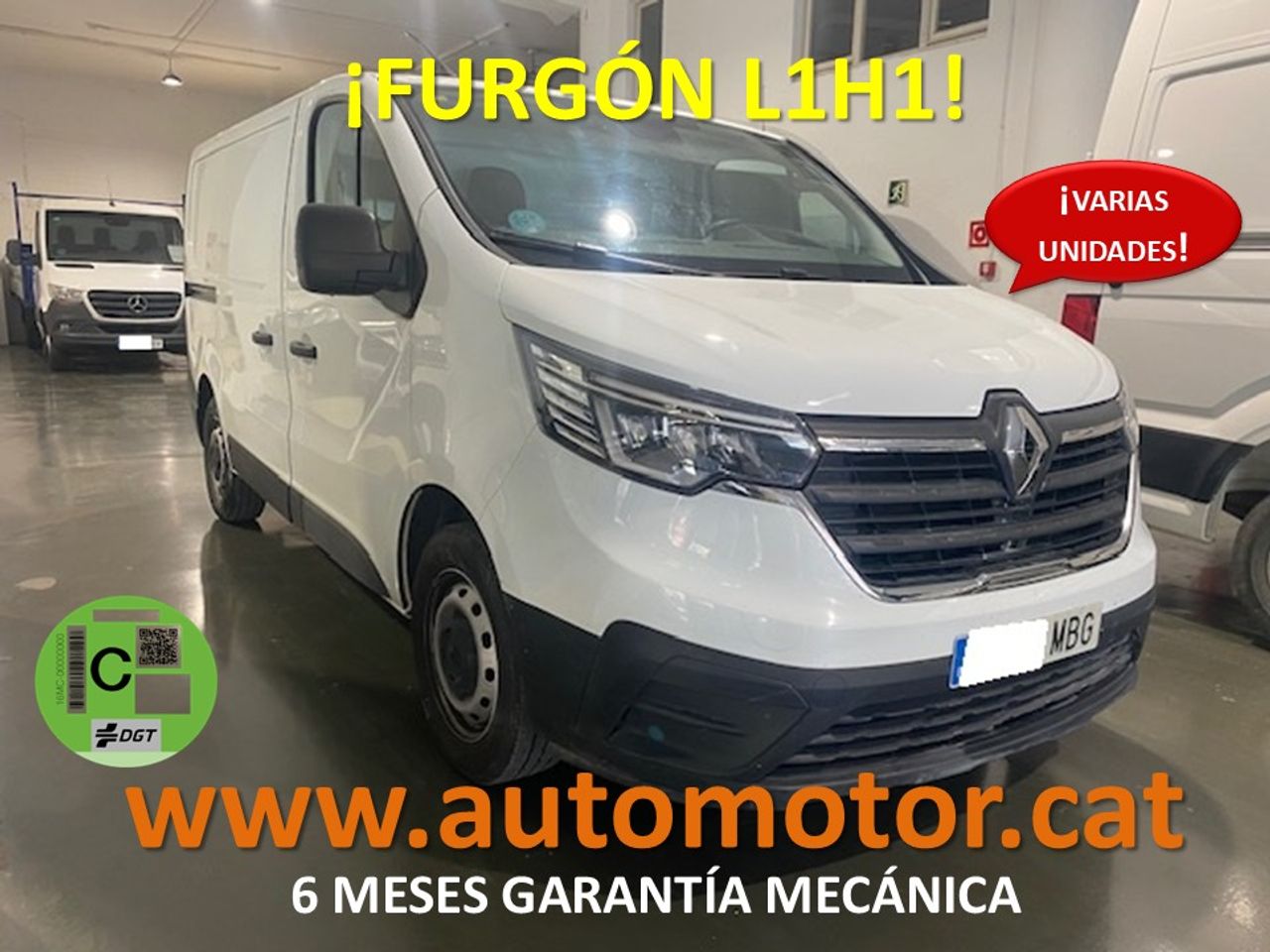 Renault Trafic Furgón L1H1 dCi 110cv - GARANTIA MECANICA - Foto 1