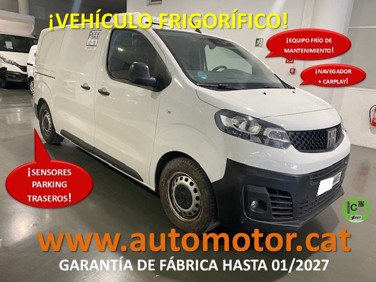 Fiat Scudo Furgon L2 100cv MT5 FRIGORÍCO DE MANTENIMIENTO - Foto 1