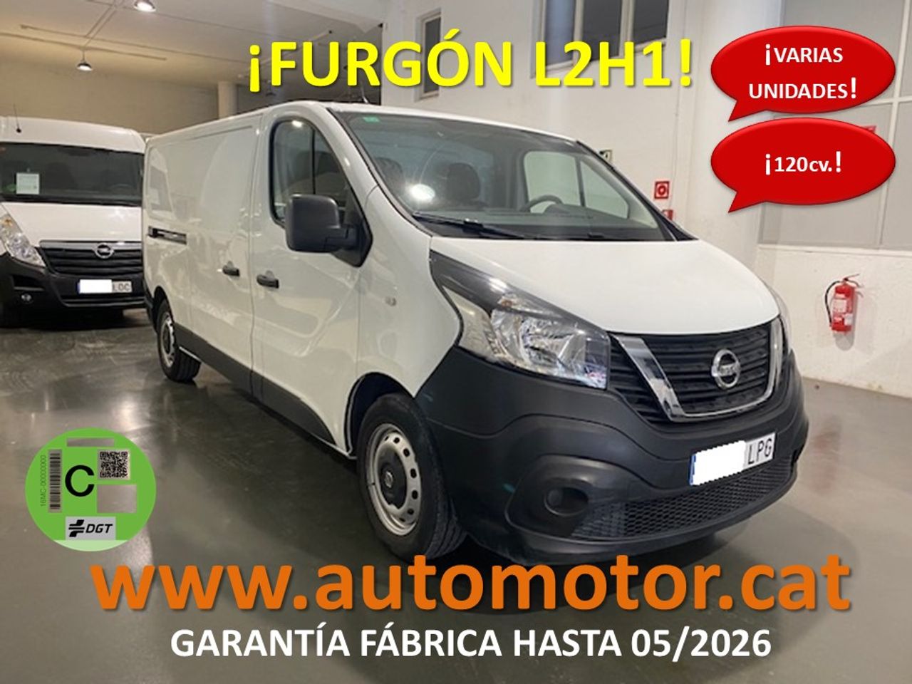 Nissan NV300 Furgón 2.0dCi L2H1 1.2T Comfort 120cv - GARANTIA FÁBRICA 05/2026 - Foto 1