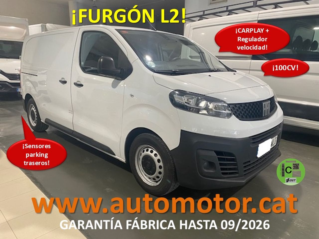 Fiat Scudo Furgón L2 1.5D 100CV  - GARANTIA MECANICA - Foto 1