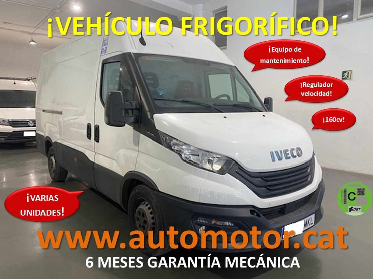 Iveco Daily Furgón 35S16 L2H2 FRIGORIFICO - GARANTIA MECANICA - Foto 1