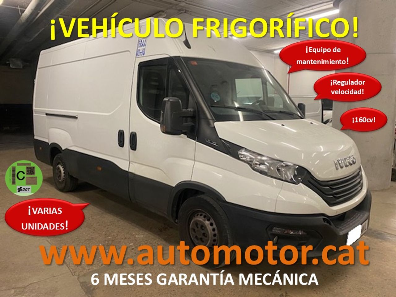 Iveco Daily Furgón 35S16 L2H2 FRIGORIFICO - GARANTIA MECANICA - Foto 1