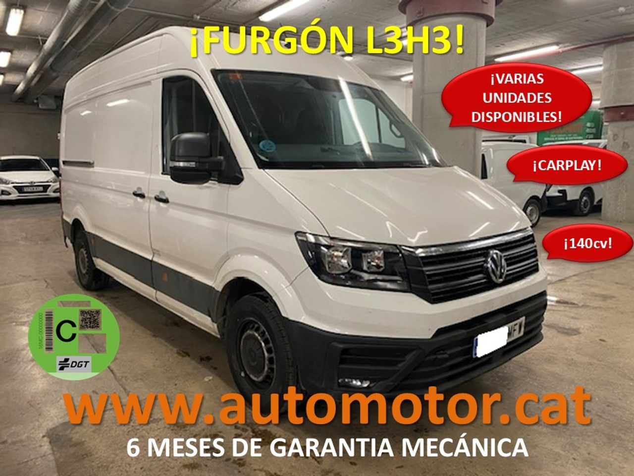 Volkswagen Crafter 35 Furgon BM TA L3H3 2.0TDI 103kW140CV - GARANTIA MECANICA - Foto 1