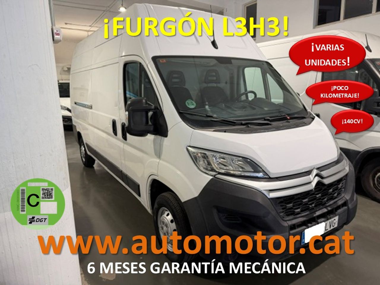 Citroën Jumper Furgon 35 L3H3 BlueHDI 103KW (140cv) - GARANTIA MECANICA - Foto 1