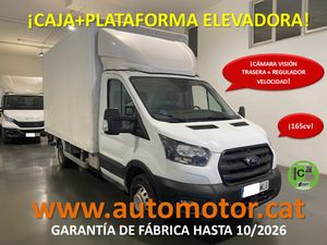 Ford Transit FT 350 L3 Trend 2.0 EcoBlu165cv PLATAFORMA ELEVADORA - GARANTIA FÁBRICA 10/2026 - Foto 2