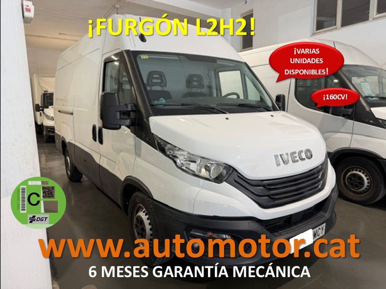 Iveco Daily Furgón 35S16 V 3520L H2 12.0 160cv - GARANTIA MECANICA - Foto 1