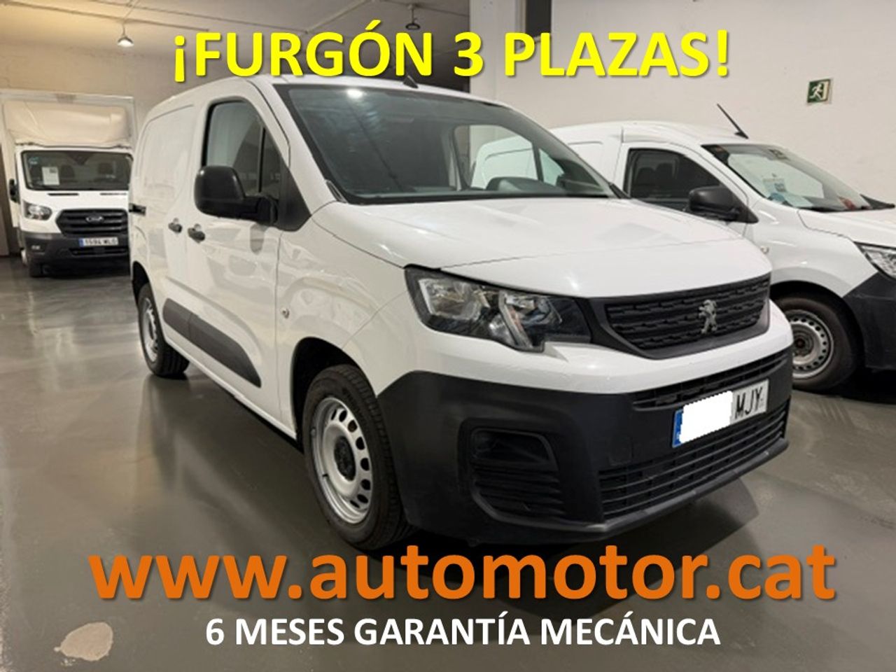 Peugeot Partner Furgón L1 Standard 1000KG BlueHDI 102cv (3 plazas) - GARANTIA MECANICA - Foto 1