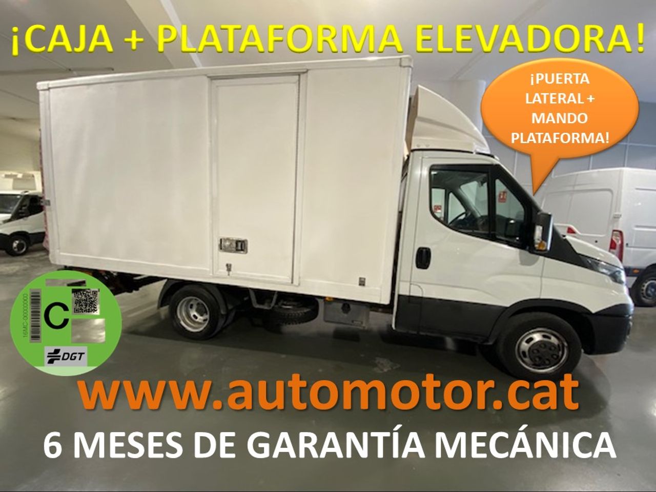 Iveco Daily Chasis Cabina 35C14 3750 140cv - GARANTIA MECANICA  - Foto 1