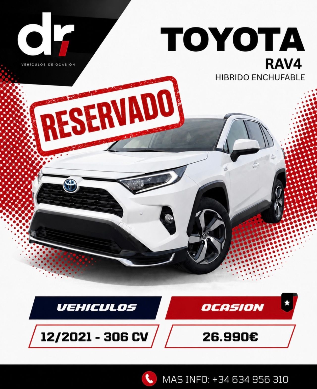 Toyota Rav4 2.5l PLUGIN 300PH eCVT Advance - Foto 1