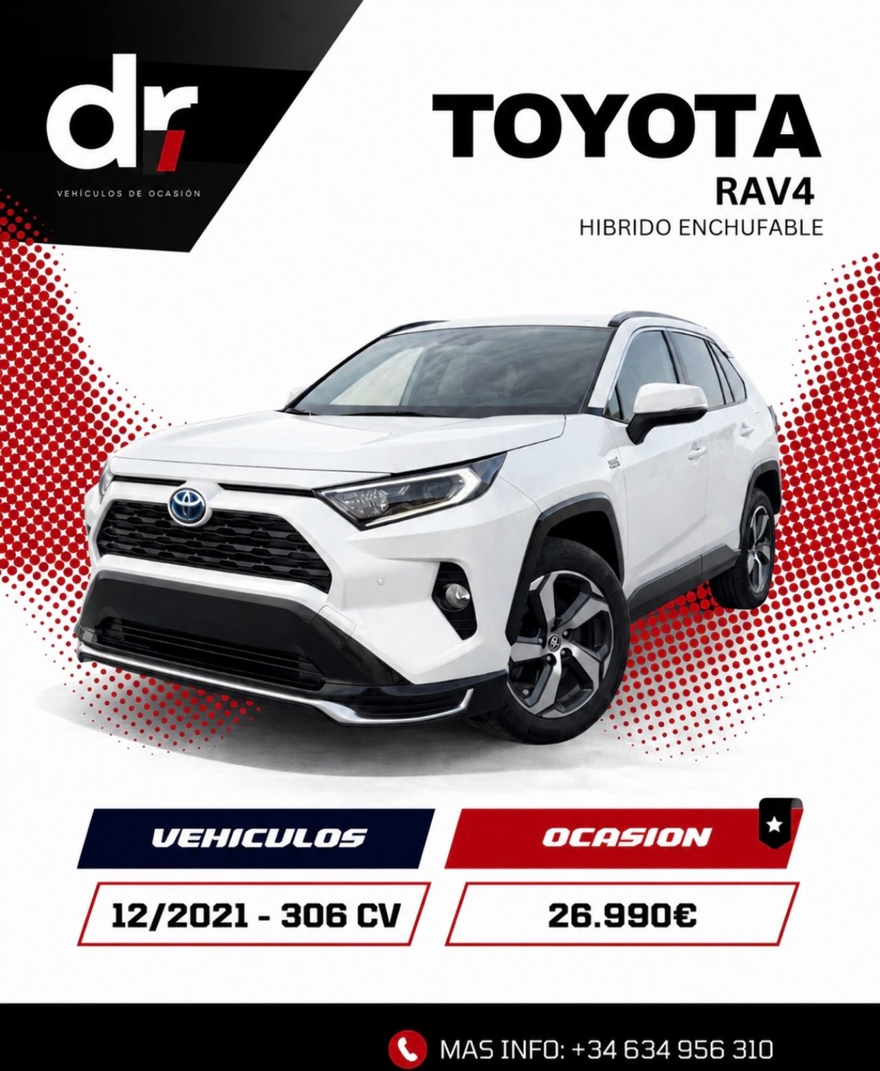 Toyota Rav4 2.5l PLUGIN 300PH eCVT Advance - Foto 1