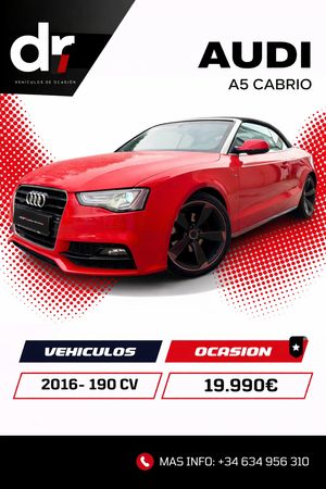 Audi A5 cabrio 2.0 Tdi 190cv quattro sline - Foto 2