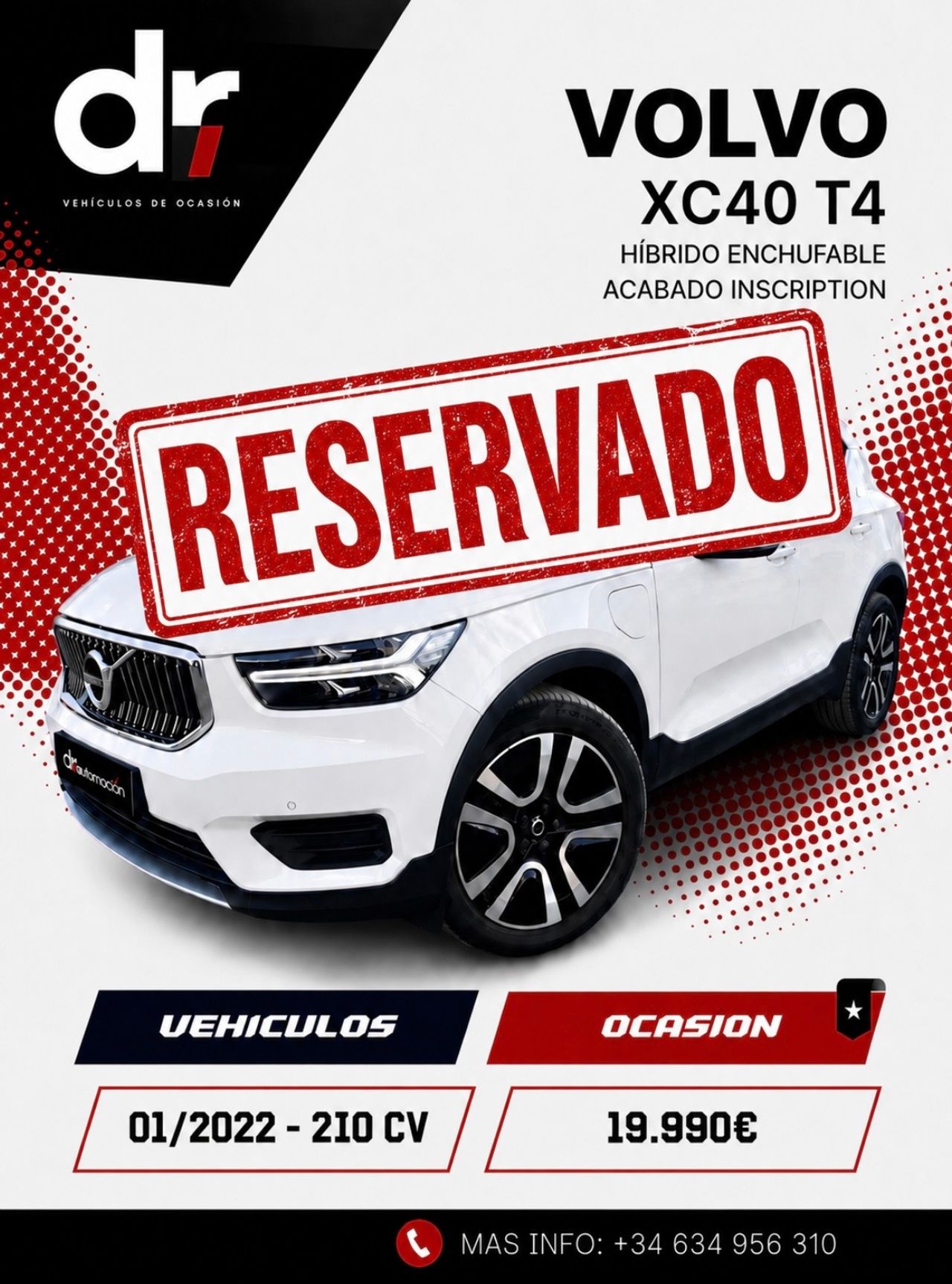 Volvo XC40 Recharge PHEV T4 Inscription - Foto 1