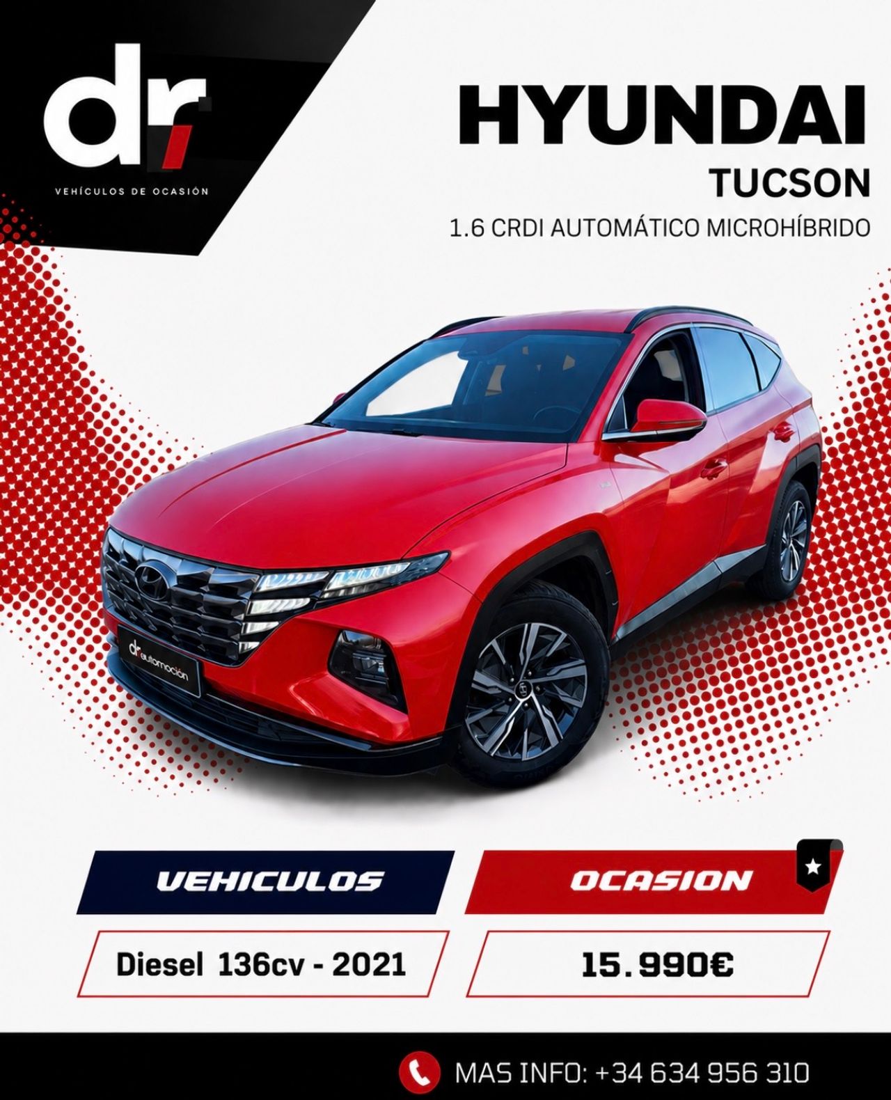 Hyundai Tucson Tucson Maxx 1.6 CRDi 48V 100 kW - Foto 1