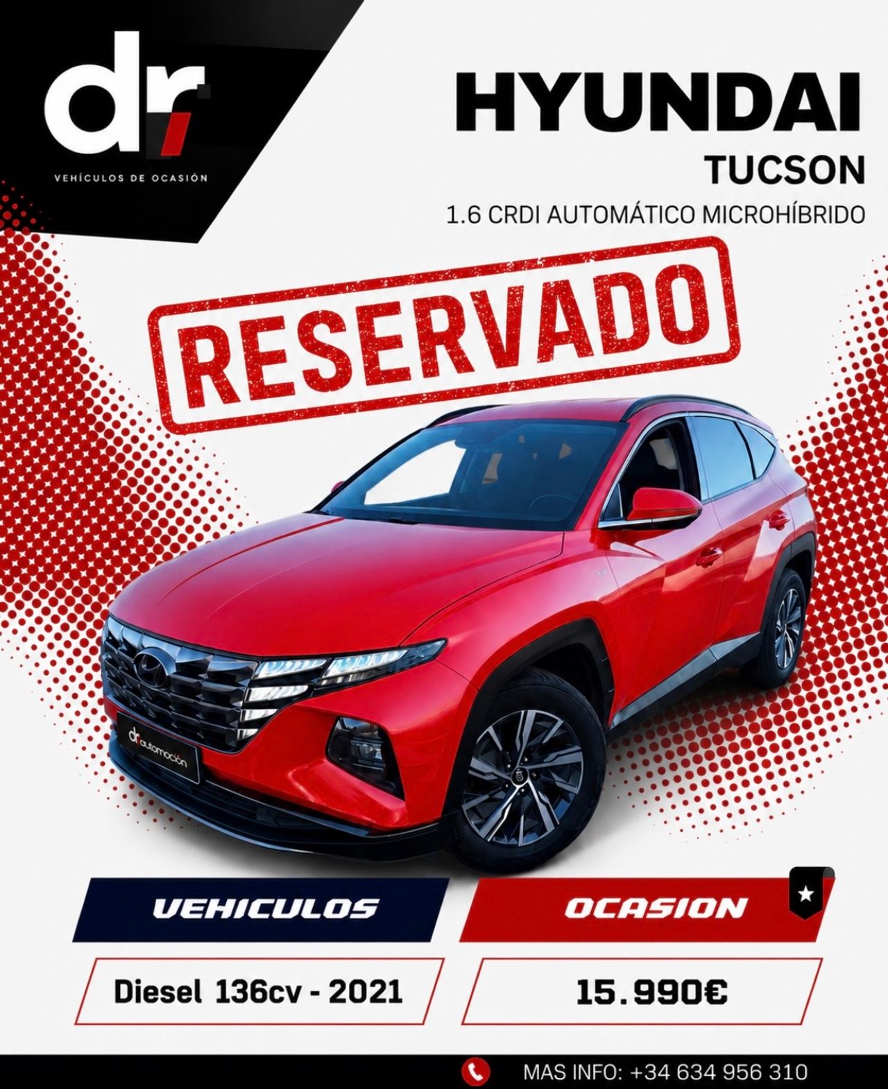 Hyundai Tucson Tucson Maxx 1.6 CRDi 48V 100 kW - Foto 1