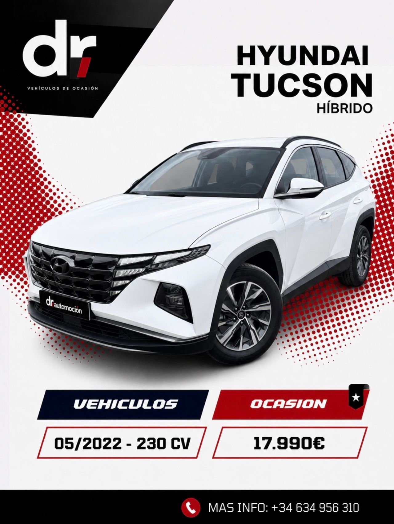 Hyundai Tucson Maxx Híbrido 1.6 T-GDI HEV 169 kW - Foto 1