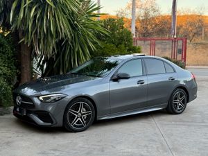 Mercedes Clase C 220D 9G AMG LINE TECHO PANORAMICO - Foto 6