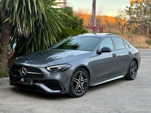 Mercedes Clase C 220D 9G AMG LINE TECHO PANORAMICO - Foto 7
