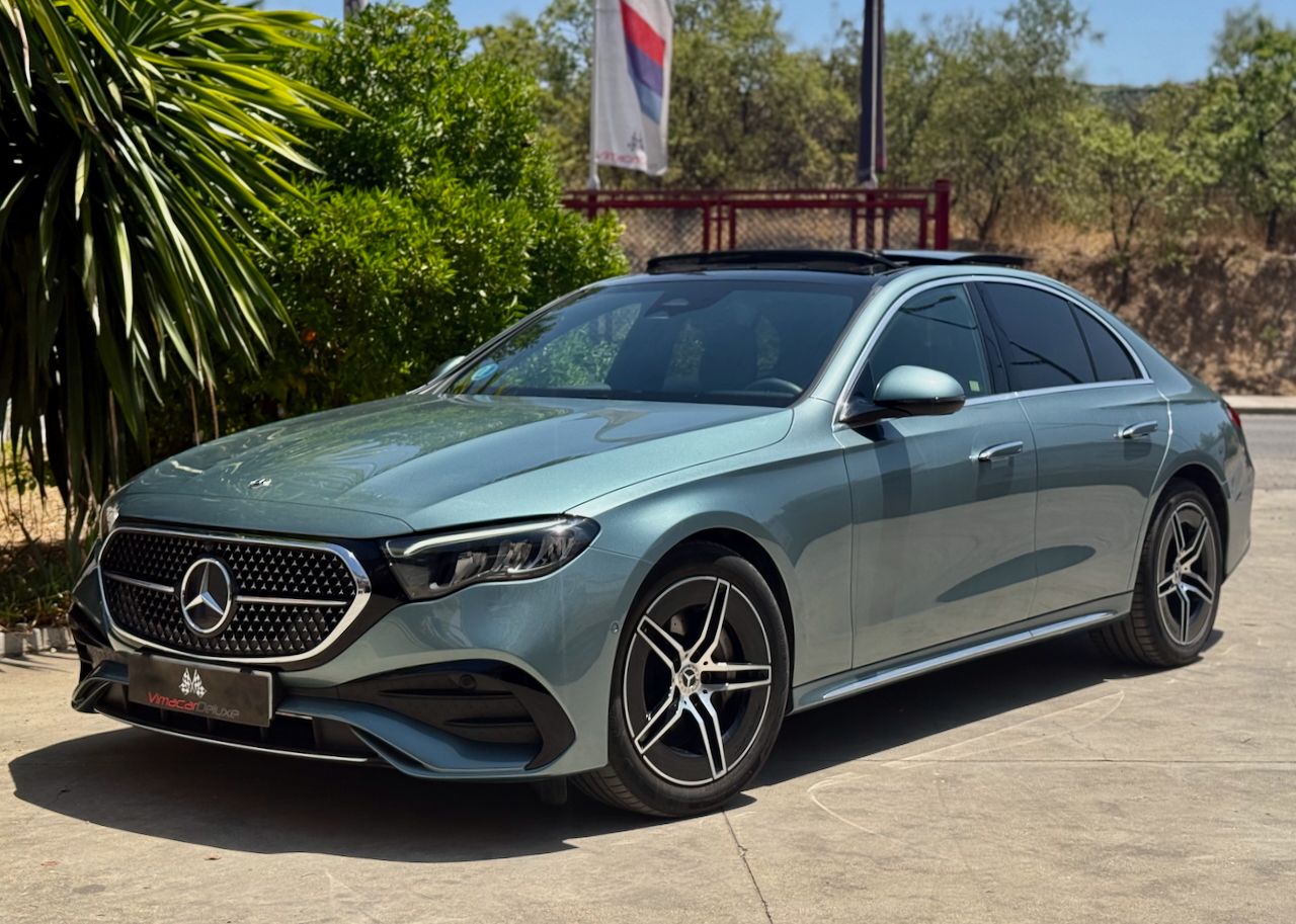 Mercedes Clase E 220D 9G AMG LINE, TECHO PANORAMICO MODELO NUEVO  - Foto 1