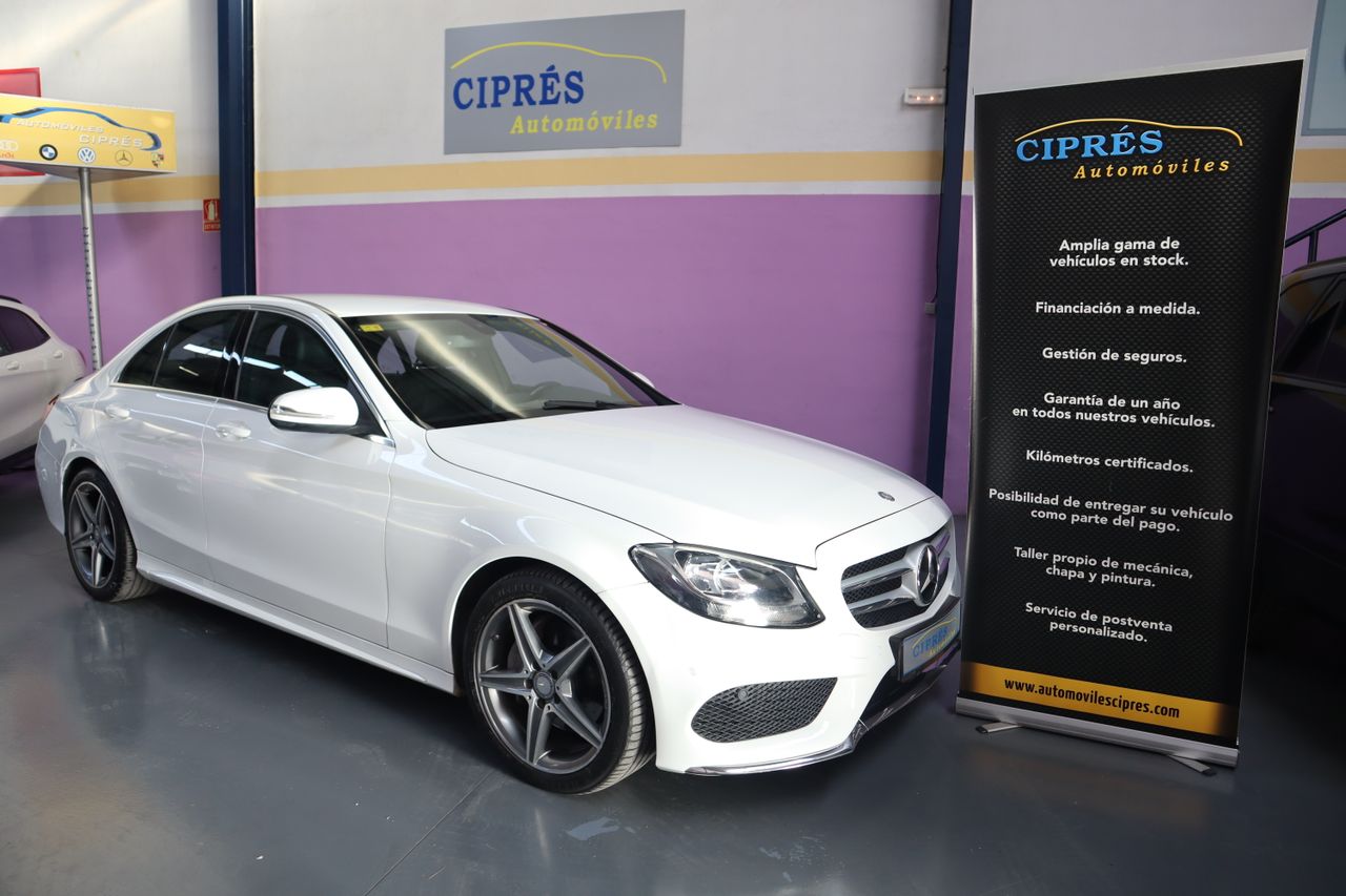 Mercedes Clase C 220d AMG 170cv Aut.   - Foto 1