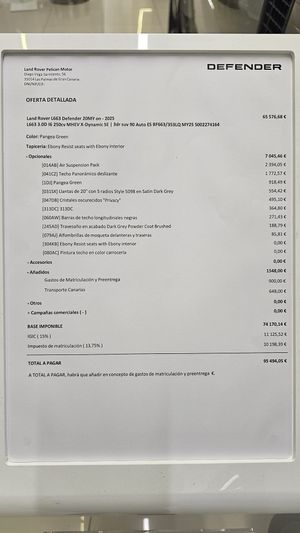 Land-Rover Defender 90 3.0D 250CV X-Dynamic SE   - Foto 9